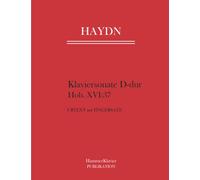 Haydn Klaviersonate D-dur Hob. XVI:37: Urtext mit Fingersatz