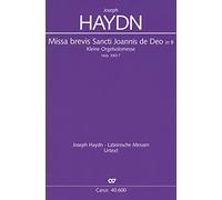 Haydn: Missa brevis Sti. Joannis de Deo (Kleine Orgelmesse) (Hob. XXII:7). Partitur