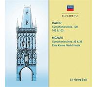Haydn/ Mozart/ Solti, Georg - Haydn: Symphonies 100 102 103 / Mozart: Symphonies (2 CD)