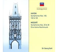 Haydn/ Mozart/ Solti, Georg - Haydn: Symphonies 100 102 103 / Mozart: Symphonies (2 CD)