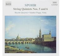 Louis Spohr String Quintets Nos. 5 and 6 (Papp, Haydn String Quartet) (CD) Album