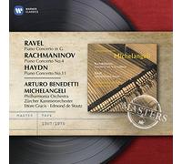 Haydn. Rachmaninov, Ravel: Piano Concertos - EMI Masters by Arturo Benedetti Michelangeli (2012-01-24)