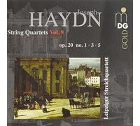 Haydn: String Quartets Op. 20 No. 1, 3 & 5 by Leipzig String Quartet