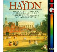 Haydn:Symphonies 92' Oxford':'London' English Sinfonia/Sir Charles Groves [UK Import]
