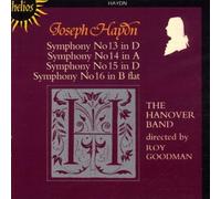 Haydn: Symphonies Nos.13-16 by Hanover Band (2002-05-03)