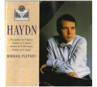 HAYDN:Variations Hob XVII 6, PIANO SONATAS: Hob XVI 20, Hob XVI 52, Hob XVI 50 -Mikhail Pletnev - VIRGIN / FRIST WEST GERMANY EDITION