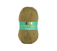 Hayfield Bonus Aran Filato, Verde Oliva (634), 100g