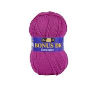 Hayfield Bonus DK - Gomitolo doppio per lavoro a maglia, colore: uva (568), 100 g Sirdar
