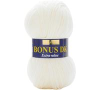 Hayfield - Bonus Dk per Lavoro a Maglia - 100 g, Filato, Cream, 19 x 9 x 9 cm