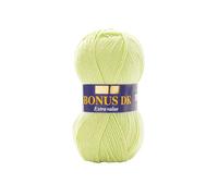 Hayfield - Bonus Dk per Lavoro a Maglia - 100 g, Filato, Lime, 19 x 9 x 9 cm