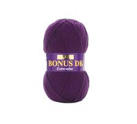 Hayfield - Bonus Dk per Lavoro a Maglia - 100 g, Filato, Purple, 19 x 9 x 9 cm