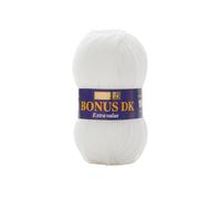 Hayfield - Bonus Dk per Lavoro a Maglia - 100 g, Filato, White, 19 x 9 x 9 cm