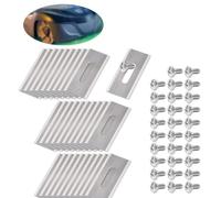 HayLEa Set di 30 lame di ricambio per robot tosaerba Automower, lame in acciaio inox e titanio, adatte per robot tosaerba