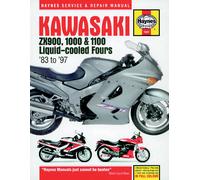 HAYNES 1681 MANUALE DI RIPARAZIONE MOTO KAWASAKI ZX-11 NINJA 1991