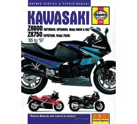 HAYNES 1780 MANUALE DI RIPARAZIONE MOTO KAWASAKI GPZ 600 R NINJA 1988