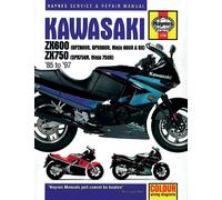 HAYNES 1780 MANUALE DI RIPARAZIONE MOTO KAWASAKI ZX-7 R NINJA 2000