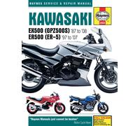 HAYNES 2052 MANUALE DI RIPARAZIONE MOTO KAWASAKI EX 500 A 1987