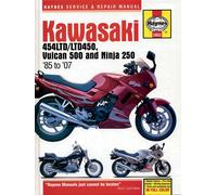 HAYNES 2053 MANUALE DI RIPARAZIONE MOTO KAWASAKI EN 500 VULCAN 1992