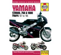 HAYNES 2056 MANUALE DI RIPARAZIONE MOTO YAMAHA FZR 750 R 1988