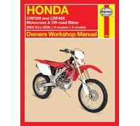 HAYNES 2630 MANUALE DI RIPARAZIONE MOTO HONDA CRF 450 R 2005