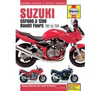 HAYNES 3367 MANUALE DI RIPARAZIONE MOTO PER SUZUKI GSF 650 S BANDIT 2006