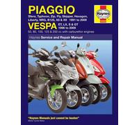 HAYNES 3492 MANUALE DI OFFICINA PIAGGIO LIBERTY 125 PTT LA POSTE 2001