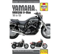 HAYNES 4072 MANUALE DI RIPARAZIONE MOTO YAMAHA VMX-12 1200 VMAX 1987
