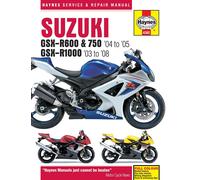 HAYNES 4382 MANUALE DI OFFICINA PER SUZUKI GSX-R 750 2005