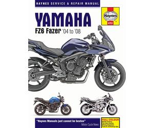 HAYNES 4751 MANUALE DI OFFICINA YAMAHA FZ6 600 S FAZER 2004