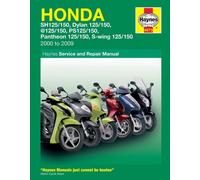 HAYNES 4873 MANUALE DI OFFICINA HONDA SH 125 2003