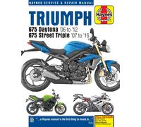 HAYNES 4876 MANUALE DI OFFICINA TRIUMPH STREET TRIPLE 675 R 2010