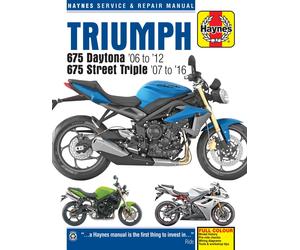 HAYNES 4876 MANUALE DI OFFICINA TRIUMPH STREET TRIPLE 675 R 2011