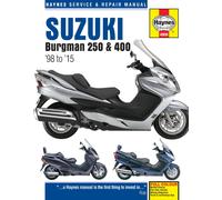 HAYNES 4909 MANUALE DI OFFICINA PER SUZUKI AN 250 BURGMAN 2000