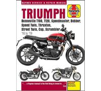 HAYNES 6401 MANUALE DI OFFICINA TRIUMPH BONNEVILLE BOBBER 1200 ABS 2018