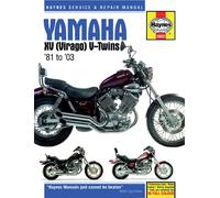 HAYNES 802 MANUALE DI RIPARAZIONE MOTO YAMAHA XV 1100 VIRAGO 1990