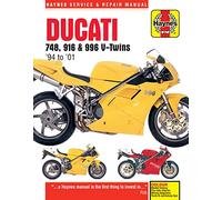 Haynes Ducati 748, 916 & 996 V-Twins '94 to '01 Service and Repair Manual