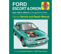 Haynes Ford Escort & Orion Petrol (Sept 90 - 00) (Tascabile)