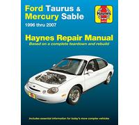 Haynes Ford Taurus & Mercury Sable 1996 Thru 2007 Automotive Repair Manual: 1996-07