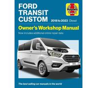 Haynes Ford Transit Tourneo Custom 2018-2023 Diesel (Tascabile)