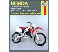 Haynes Honda CR Motocross Bikes 1986 thru 2007: Owners Workshop Manuel [Lingua Inglese]