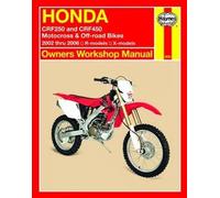 Haynes Manuale 2630 - Honda CRF250 CRF450 (02 - 06) Officina/Service/Riparazione