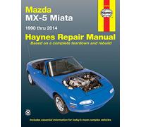 Mazda MX-5 Miata for Mazda MX-5 Miata models (1990-2014) Haynes Repa (Tascabile)