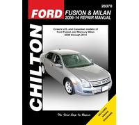 Haynes Publishing Ford Fusion & Mercury Milan (Chilton) (Tascabile)