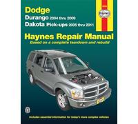 Haynes Repair Manual Dodge Durango 2004 Thru 2009 and Dakota Pick-ups 2005 Thru 2011: 45234