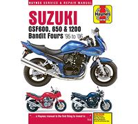Haynes Suzuki GSF600, 650 & 1200 Bandit Fours '95 to '06 Service and Repair Manual