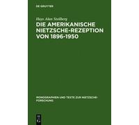 Hays Alan Steil Die amerikanische Nietzsche-Rezeption von 189 (Copertina rigida)