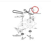 Hayter Deck Lame Cinghia Trasmissione DC1240 DC1340 DC1540 DC1640 Murray 102cm