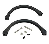 Hayward GMX600NM Noryl - Morsetto di ricambio per valvola a flangia, colore nero, standard
