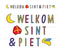 Haza Original Pendulum of Letters Welcome Saint and Pete 3 m Paper