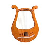 HAZARA Arpa a 19 corde per principianti Arpa portatile a 19 toni Arpa piccola Arpa a 19 corde lilla Strumento musicale Khonghou-D